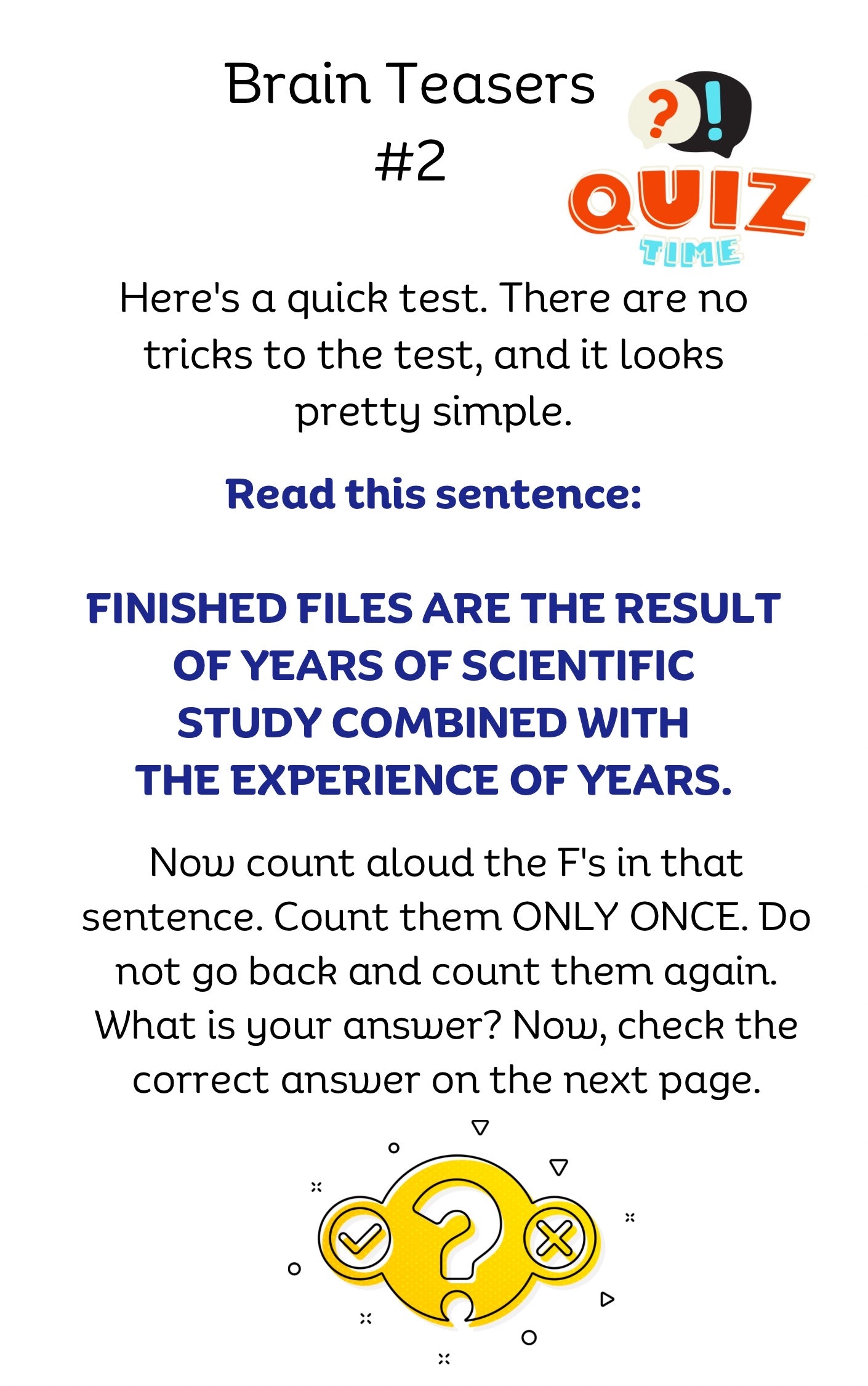 Brain Busters: A collection of brain teasers and optical illusions for kids©️