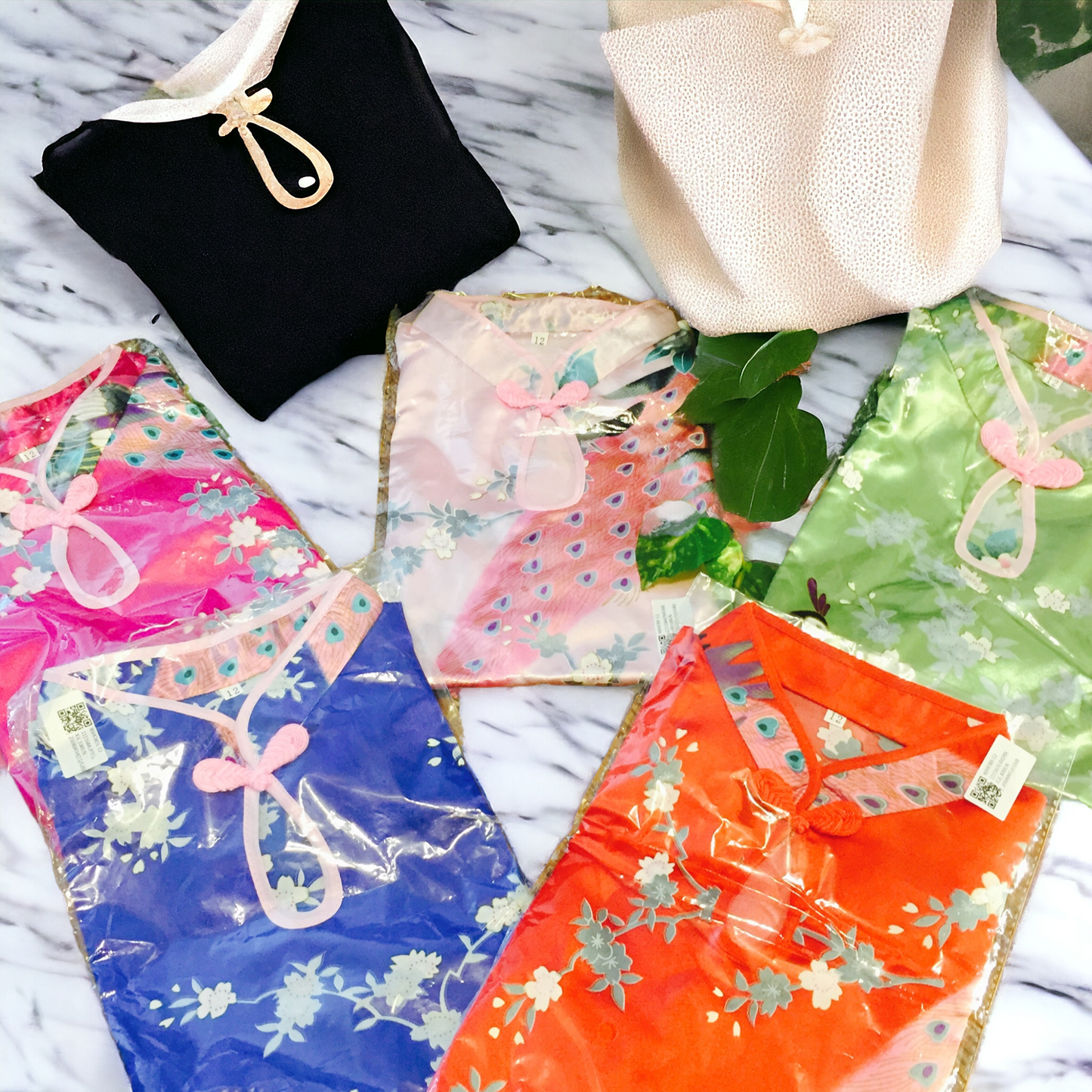 Classic Little Girls' Cheongsam Dress 旗袍 US Size 4T/5T