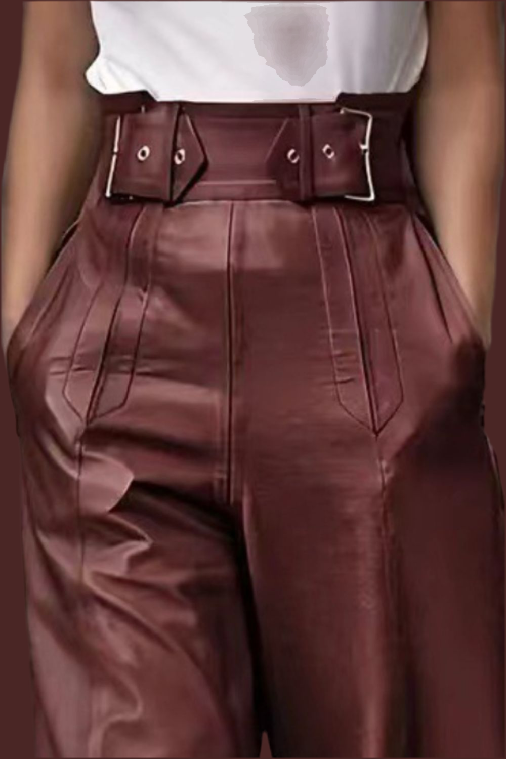 High Waist Wide Flare Pants, Four Color Choices