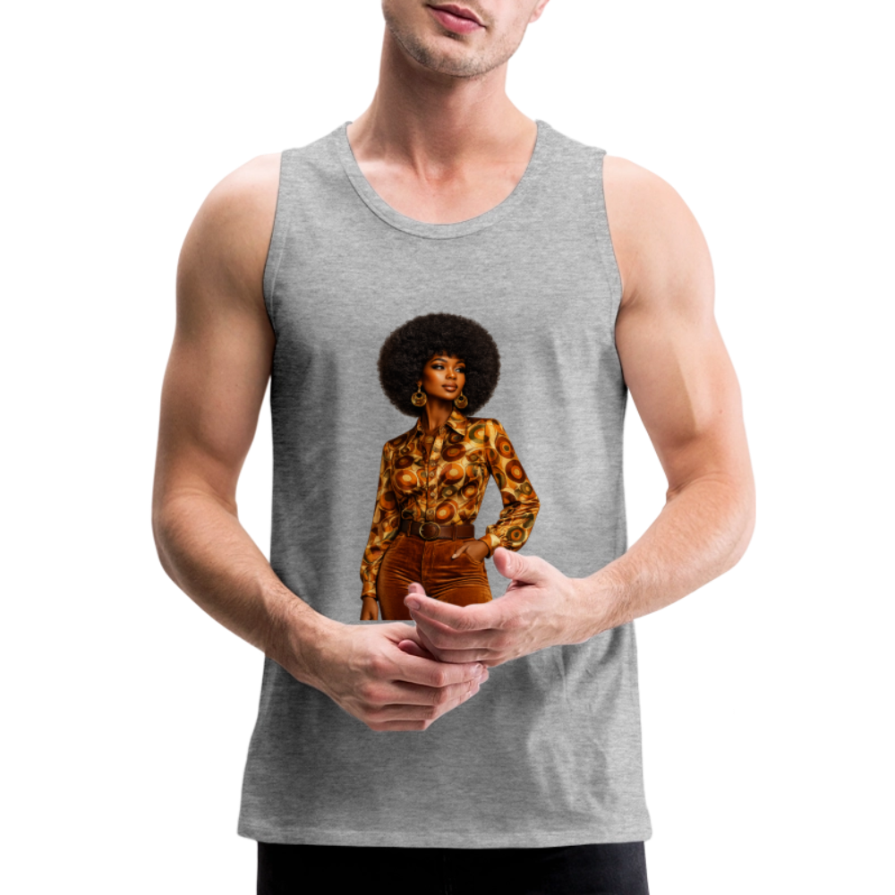 Men’s Premium Tank - heather gray