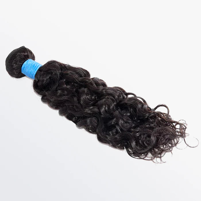 10-30 Inch Italy Curly Virgin Brazilian Hair #1B Natural Black - Human Hair Bundles