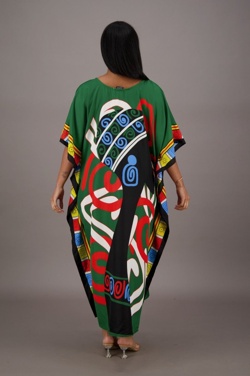 Arriving May 15th ✨ Mali Mirage African Print Kaftan KAF-42206