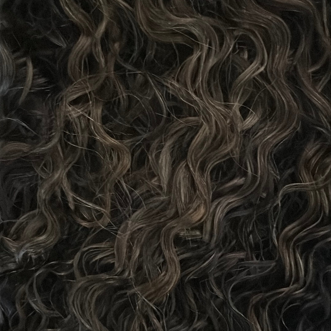 14 inch 5"x5" Closure Lace Wig Kinky Curly Brazilian Human Virgin Hair 150% Density - Gluless