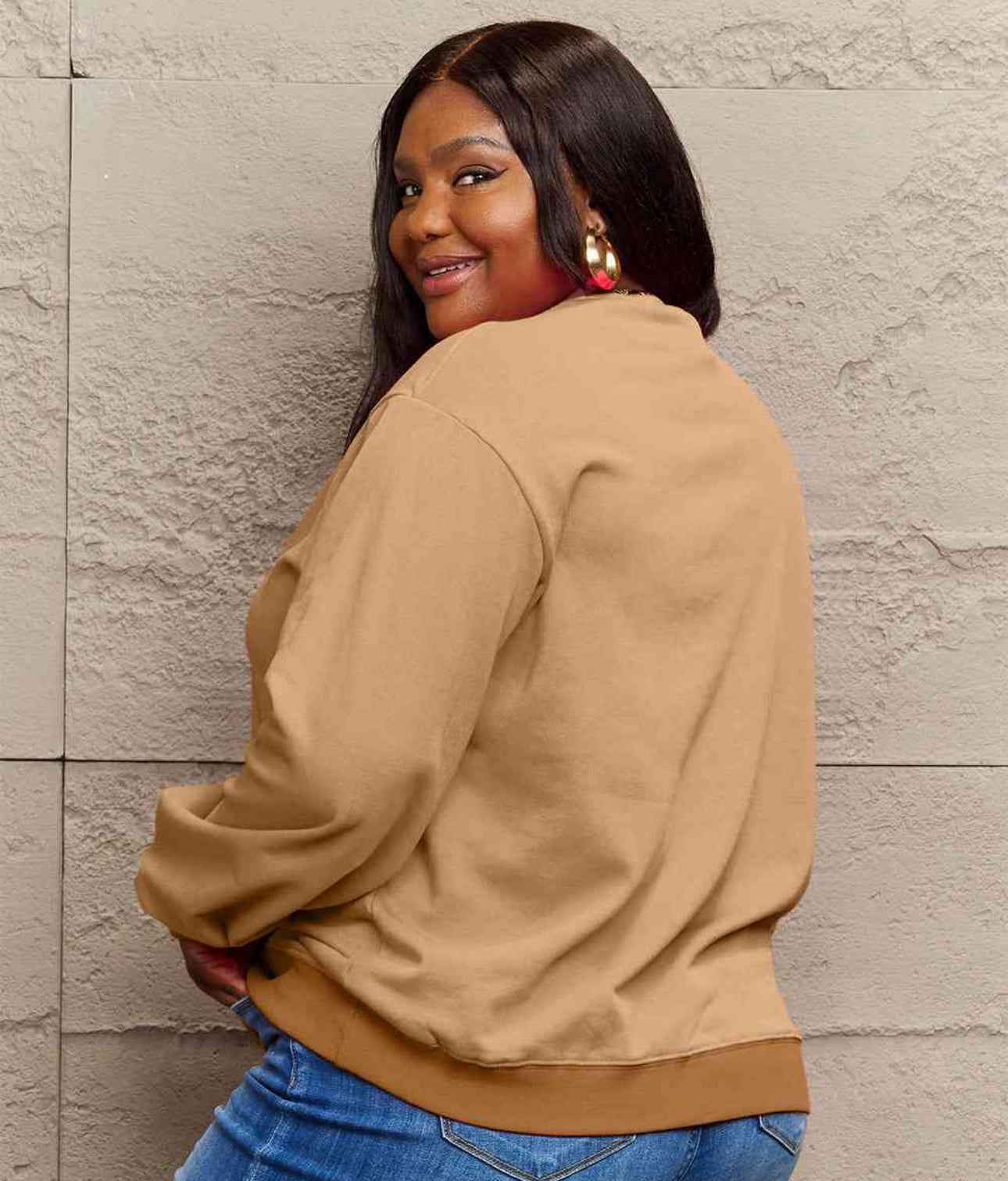 Simply Love Full Size Graphic Sweatshirt
