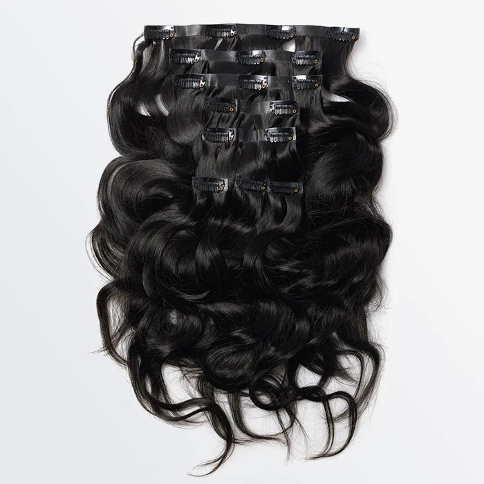 18-22 Inches Body Wavy Seamless Clip Ins