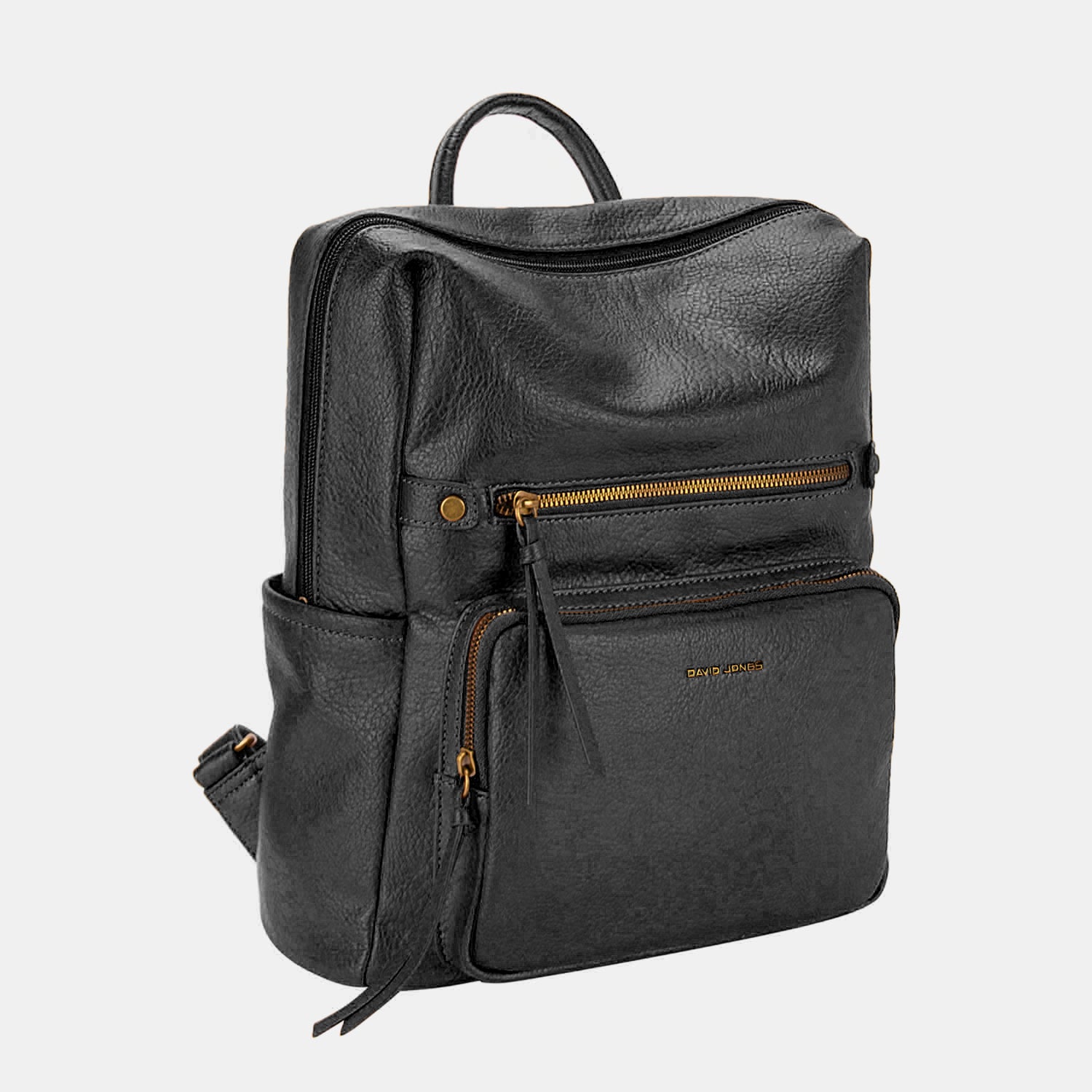 david jones mens leather backpack David Jones PU Leather Backpack Bag
