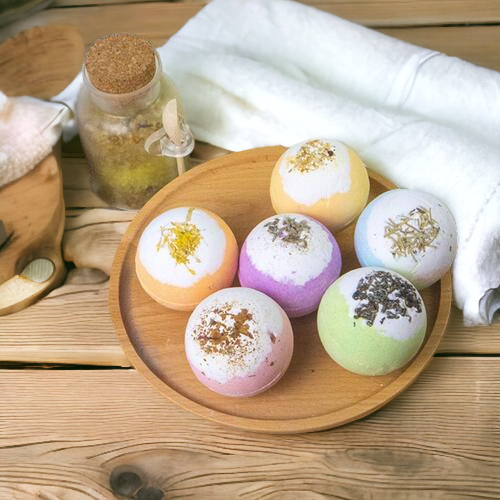 Herbal Essential Oil Bubble Bath Ball