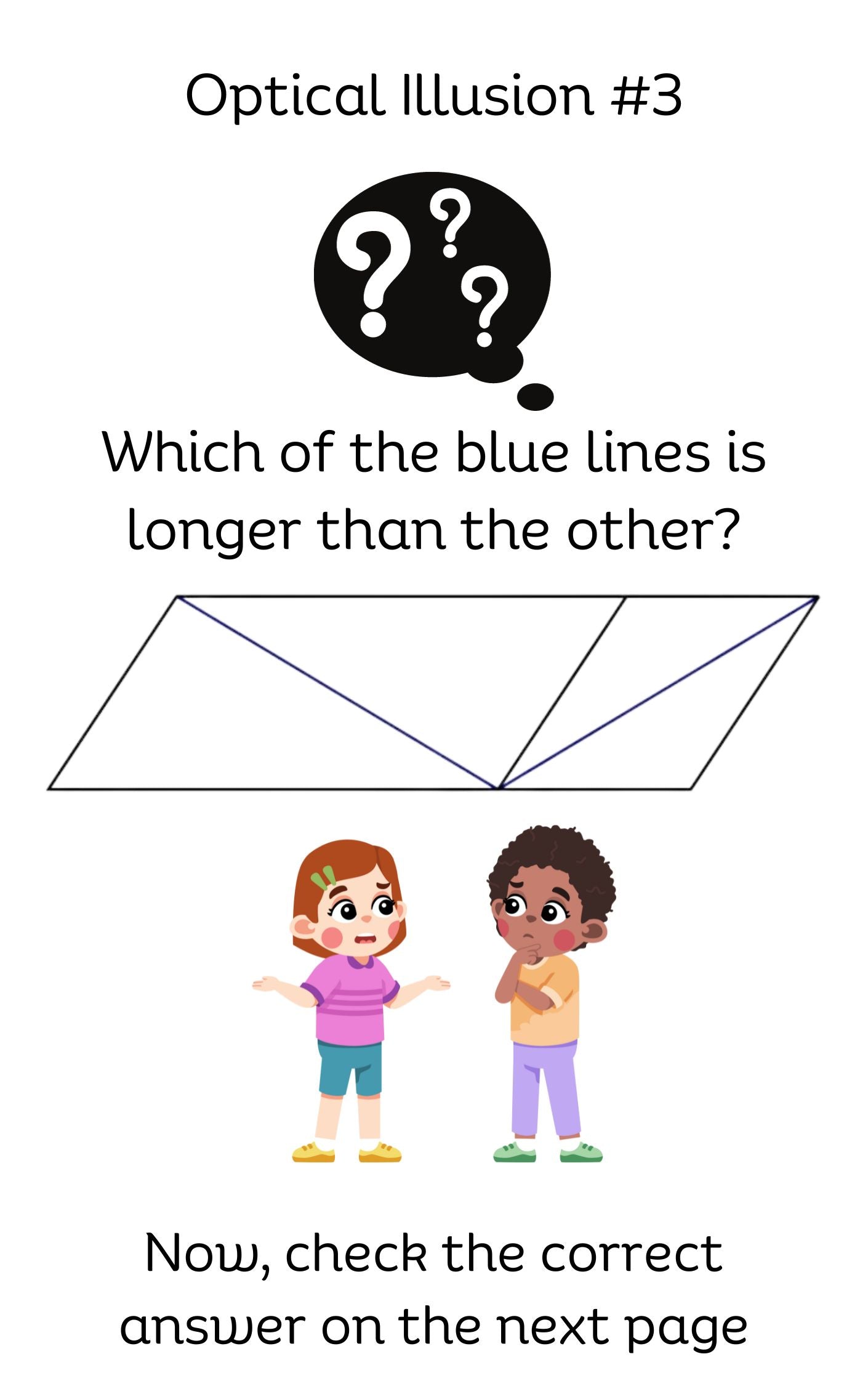 Brain Busters: A collection of brain teasers and optical illusions for kids©️
