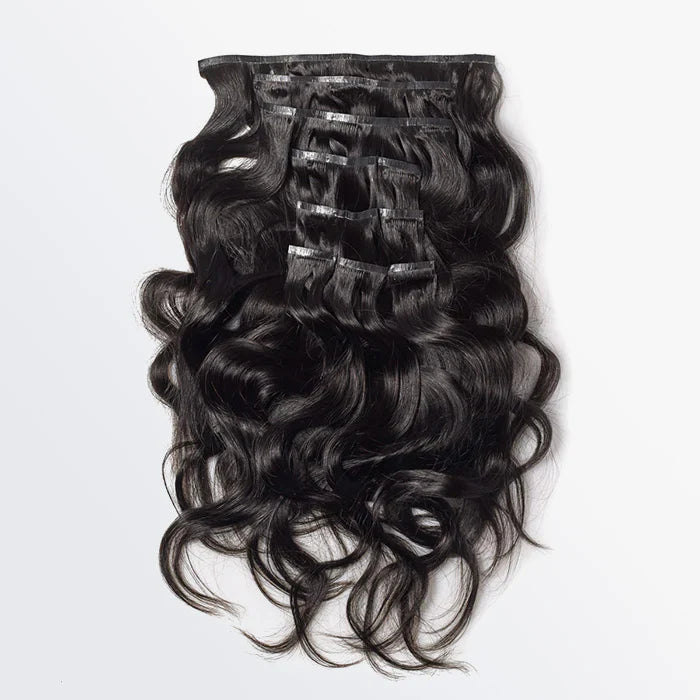 18-22 Inches Body Wavy Seamless Clip Ins