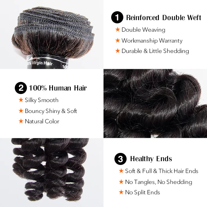 18-30 Inches Raw Vietnam Hair Bundles Body Wavy #1B Natural Black - Human Hair Bundle