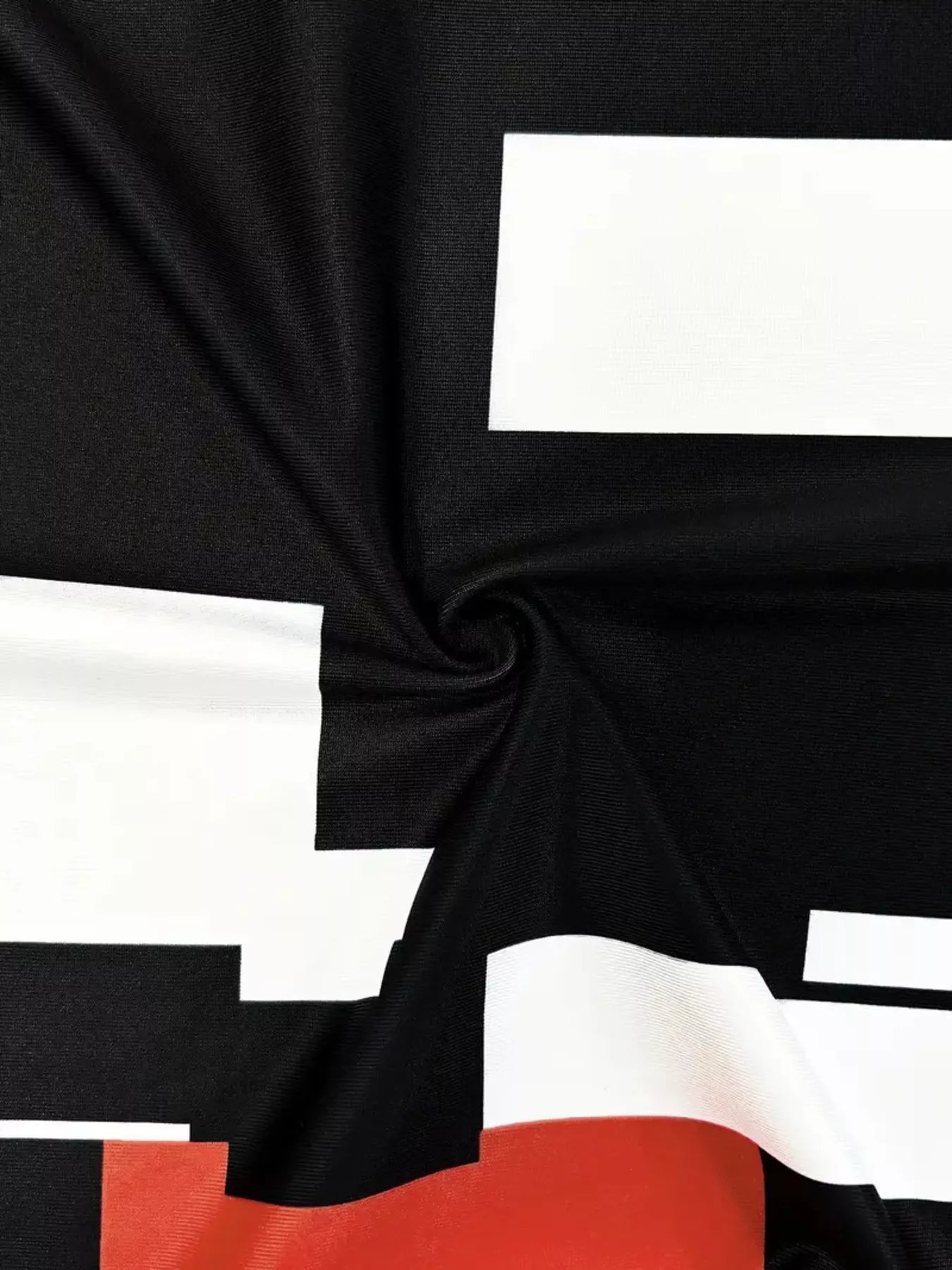 Geometric Print Long Sleeve Maxi Dress, Small - 2XL