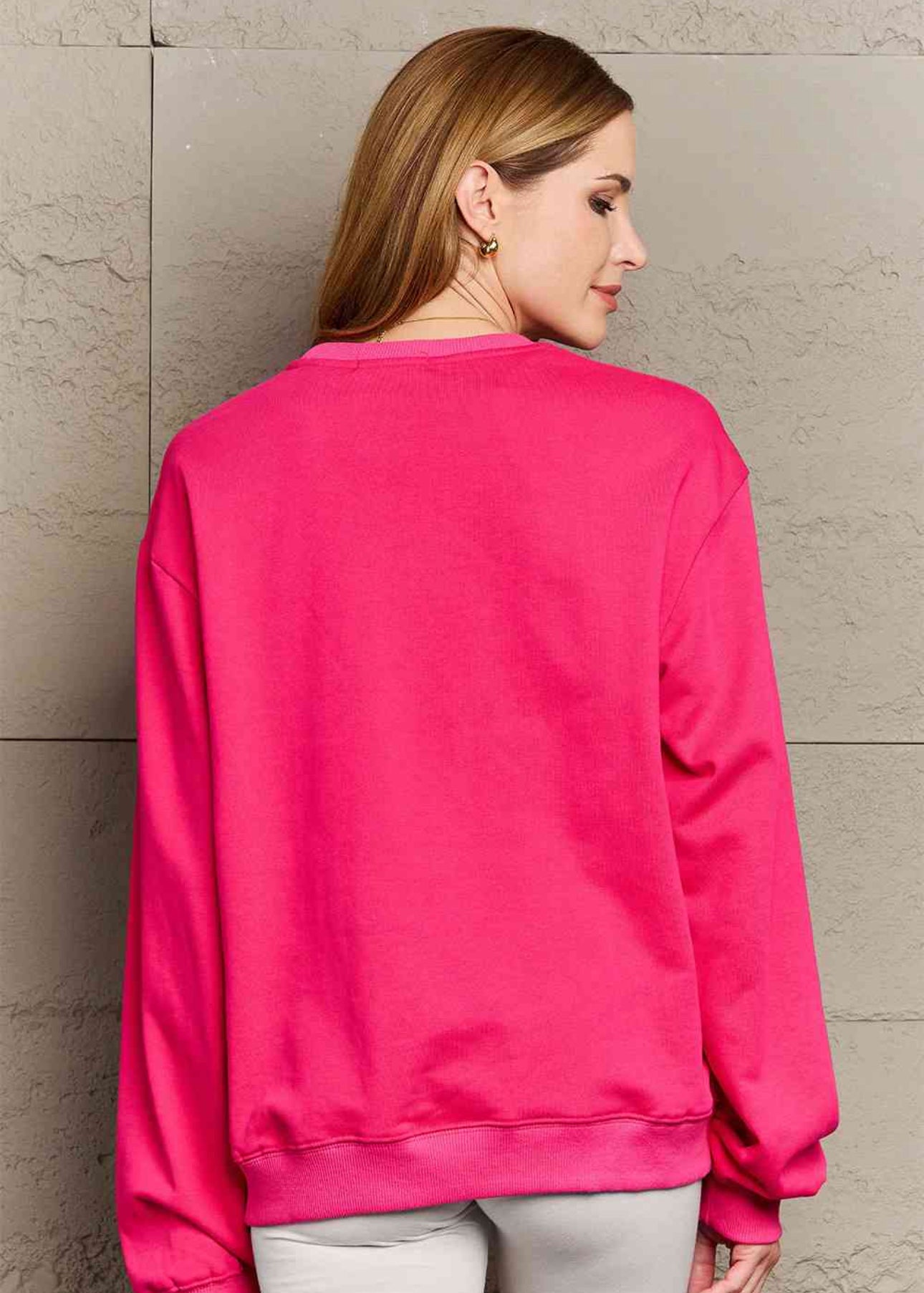 Simply Love Full Size HOMEBODY Graphic Sweatshirt