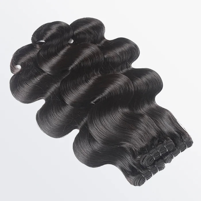 18-30 Inches Raw Vietnam Hair Bundles Body Wavy #1B Natural Black - Human Hair Bundles