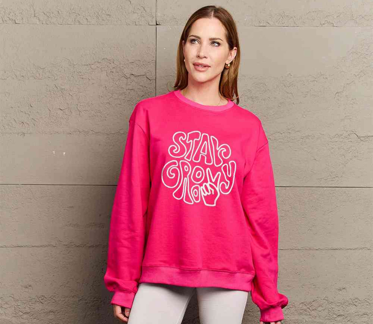 Simply Love Full Size Graphic Sweatshirt