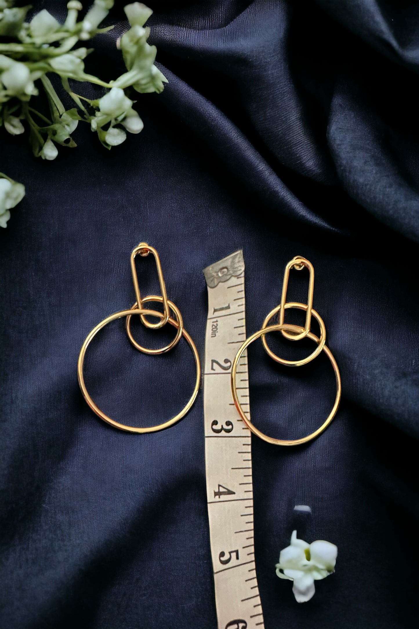 Speak For Yourself Link Hoop Earrings