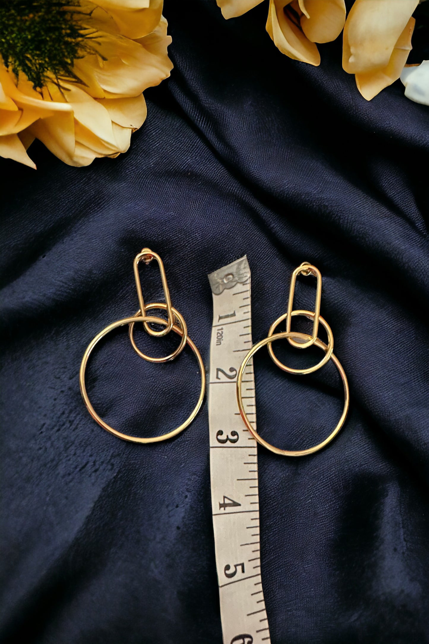 Speak For Yourself Link Hoop Earrings