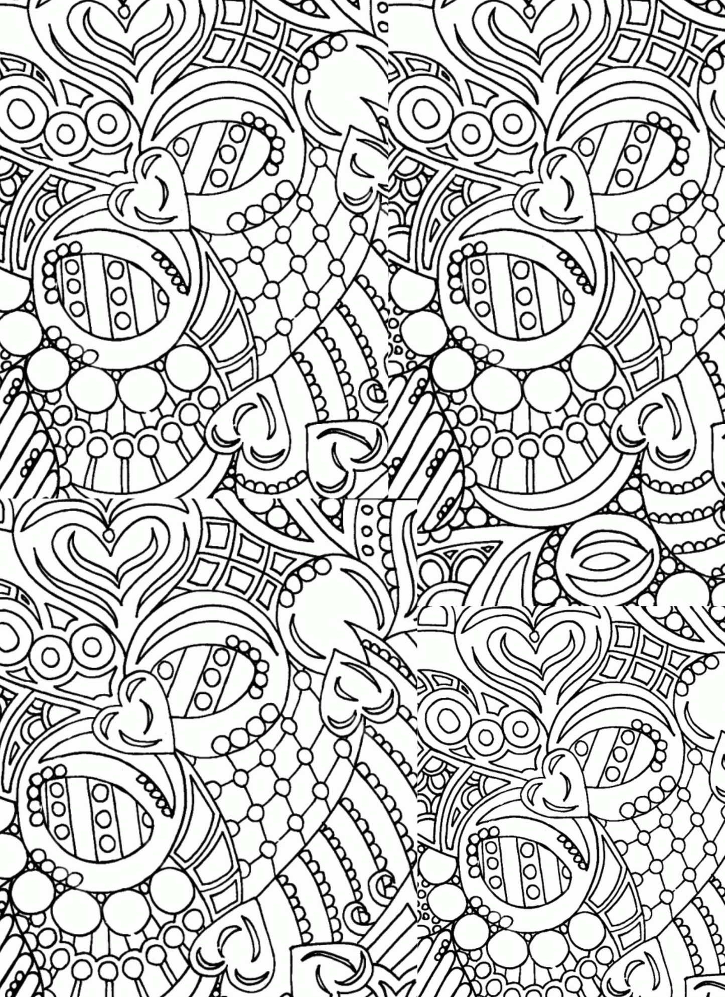 Adult Coloring Book: Stress Relief (Adult Coloring Books - Stress Relief and Self Care) Paperback ©️