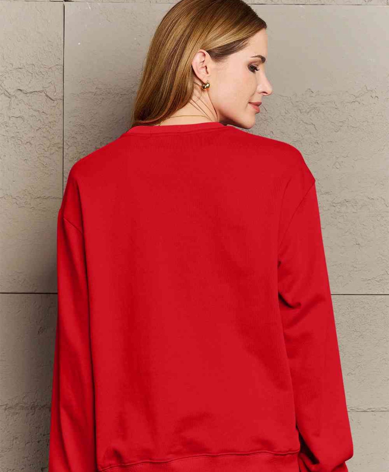 Simply Love Full Size COZY Graphic Sweatshirt