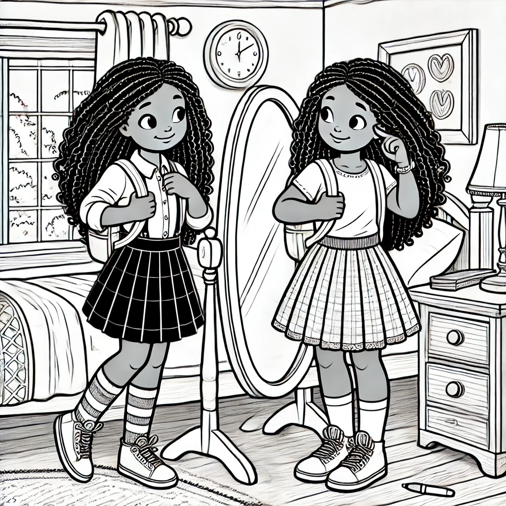 Free Downloadable Coloring Pages Celebrating Girl Joy! FREE🌸FREE🌸FREE🌸FREE