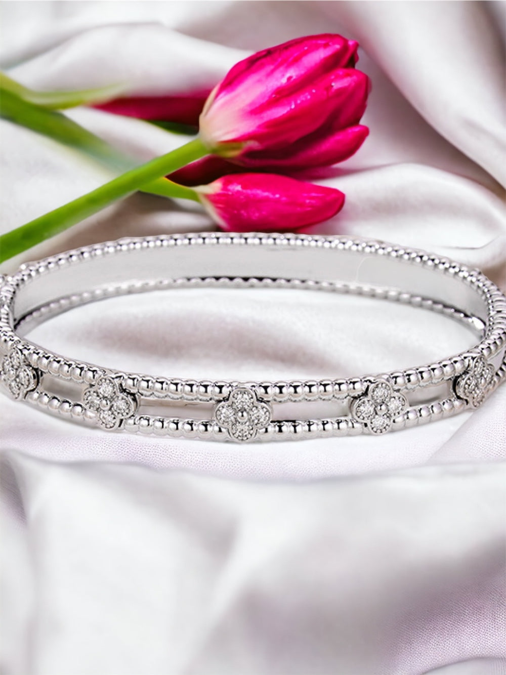 Moissanite 925 Sterling Silver Bracelet
