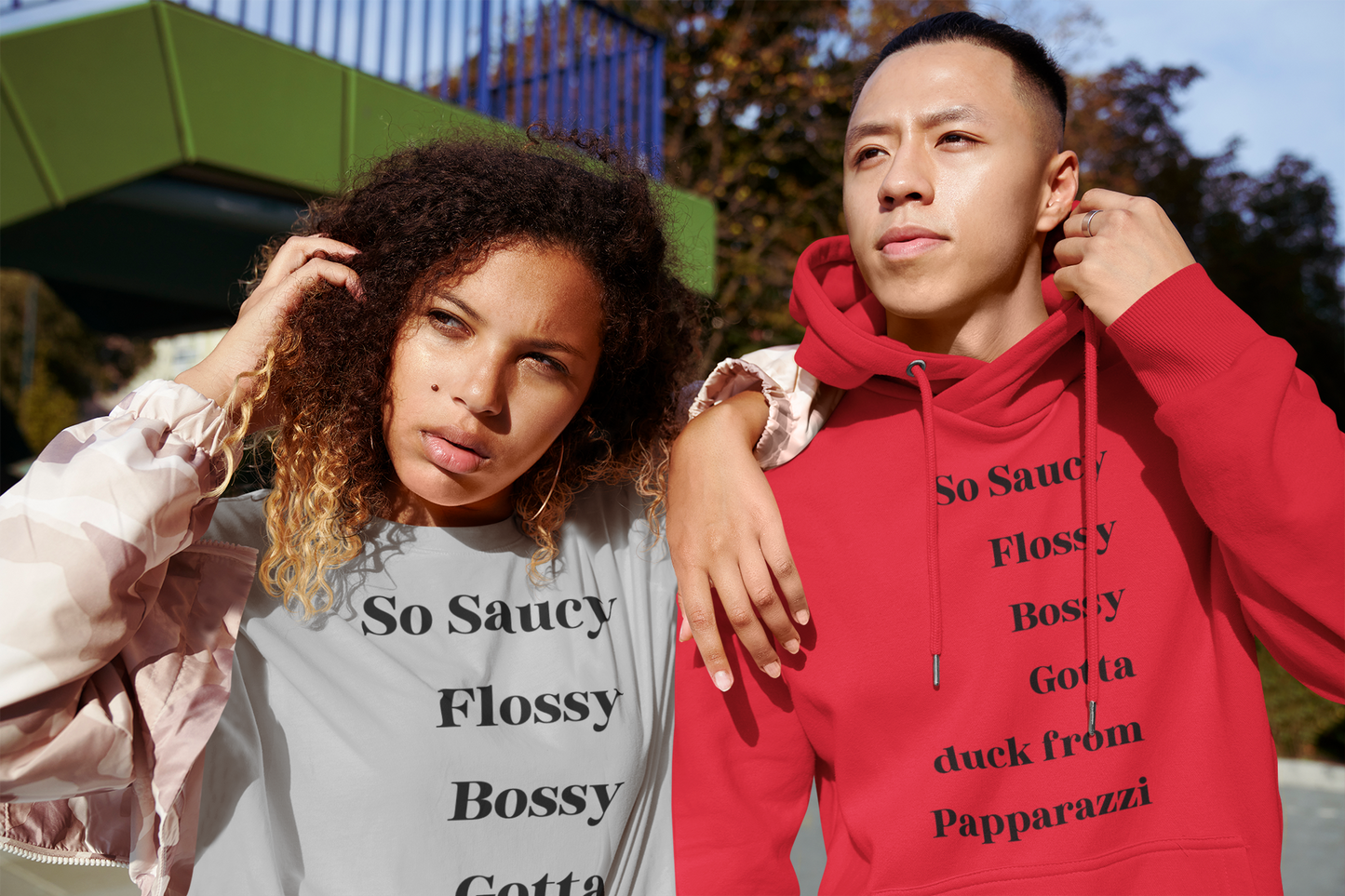 So Saucy Flossie Bossy Hoodie