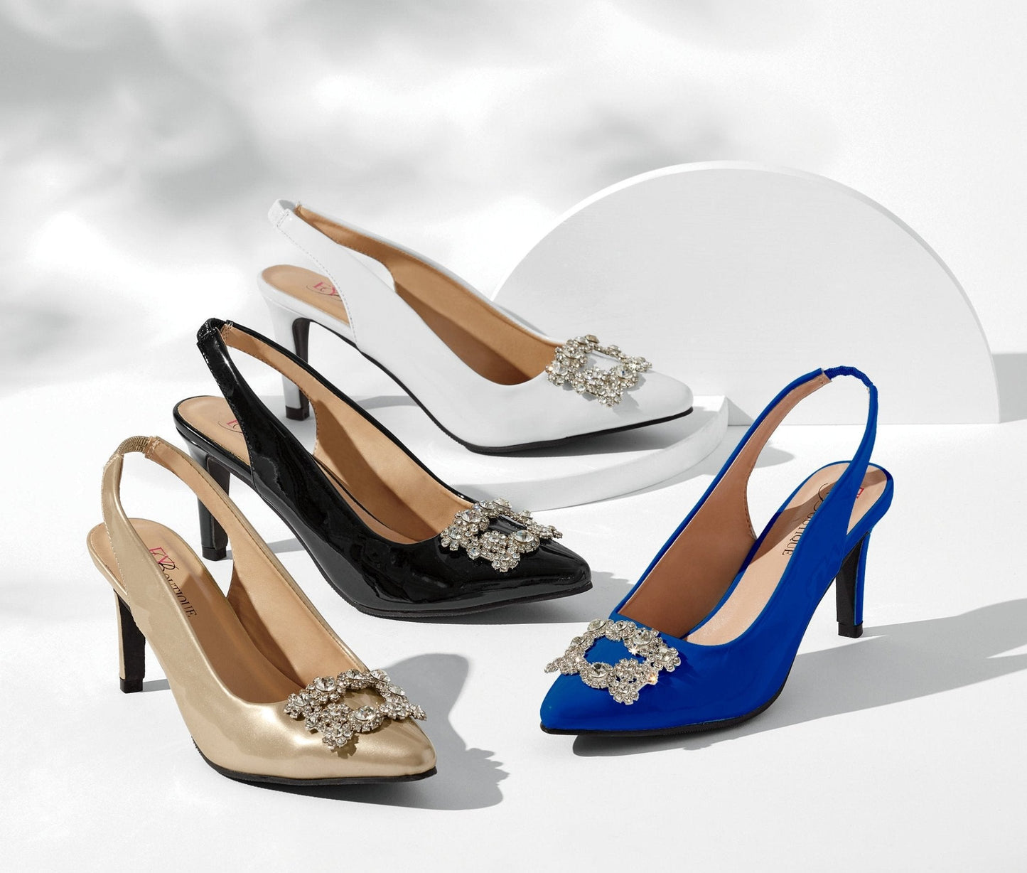 Beautifully Buckled Slingback Sandal by EY Boutique