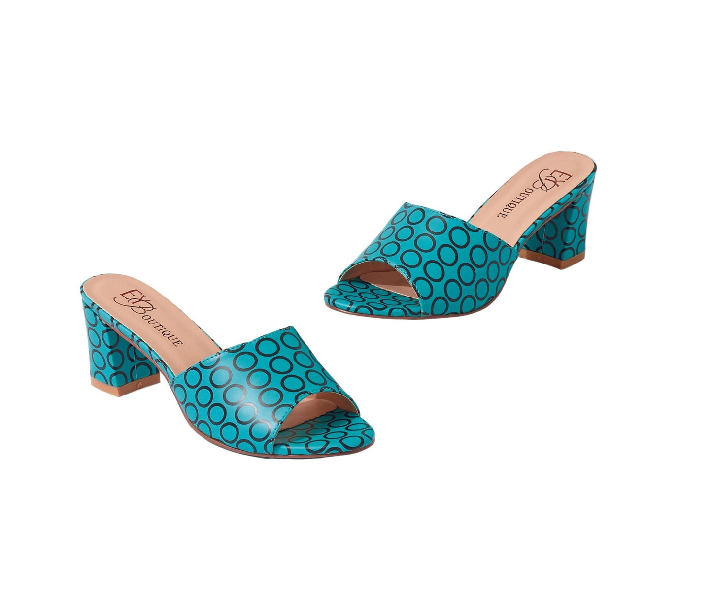 Hannah's Honeycomb Open-Toe Slides by EY Boutique