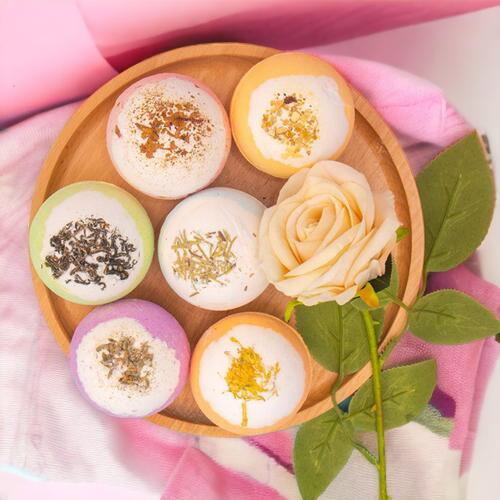 Herbal Essential Oil Bubble Bath Ball