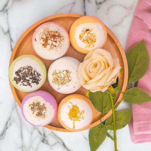 Herbal Essential Oil Bubble Bath Ball