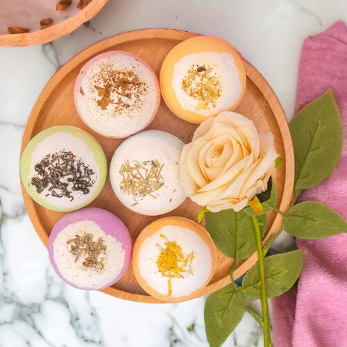 Herbal Essential Oil Bubble Bath Ball