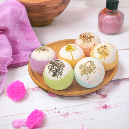 Herbal Essential Oil Bubble Bath Ball