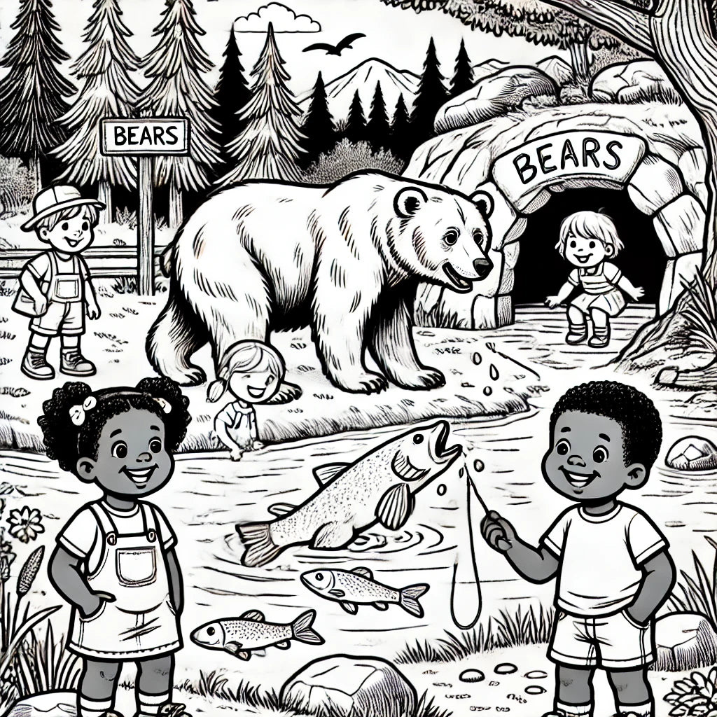 A Day at the Zoo! – A Joyful Coloring Book Adventure FREE🌸FREE🌸FREE🌸FREE
