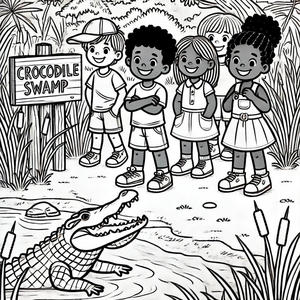A Day at the Zoo! – A Joyful Coloring Book Adventure FREE🌸FREE🌸FREE🌸FREE