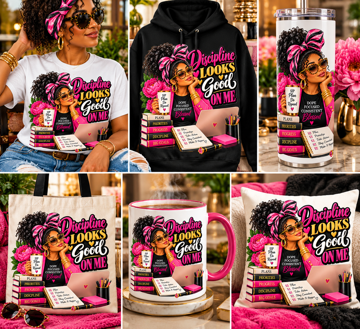 Black Culture PNG Bundle | African American & African Inspired Sublimation Designs - 10 images