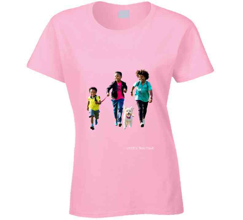 Sibling Fun With Our Ladies T Shirt