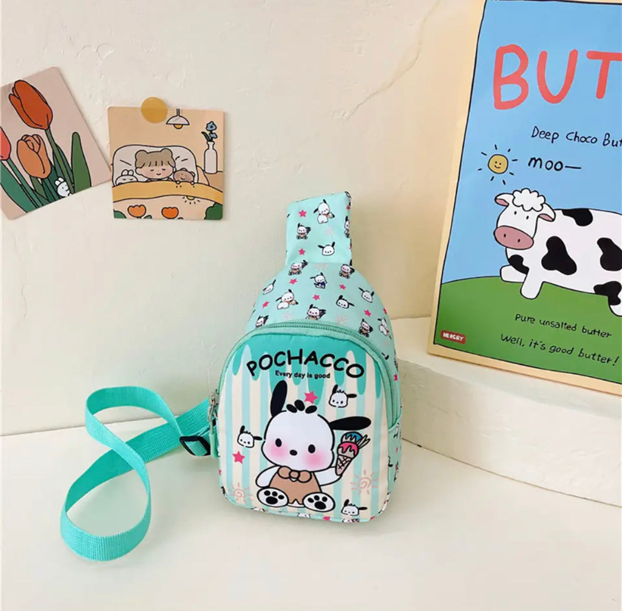Adorable Kawaii Sanrio Children's Chest Bag - Backpack