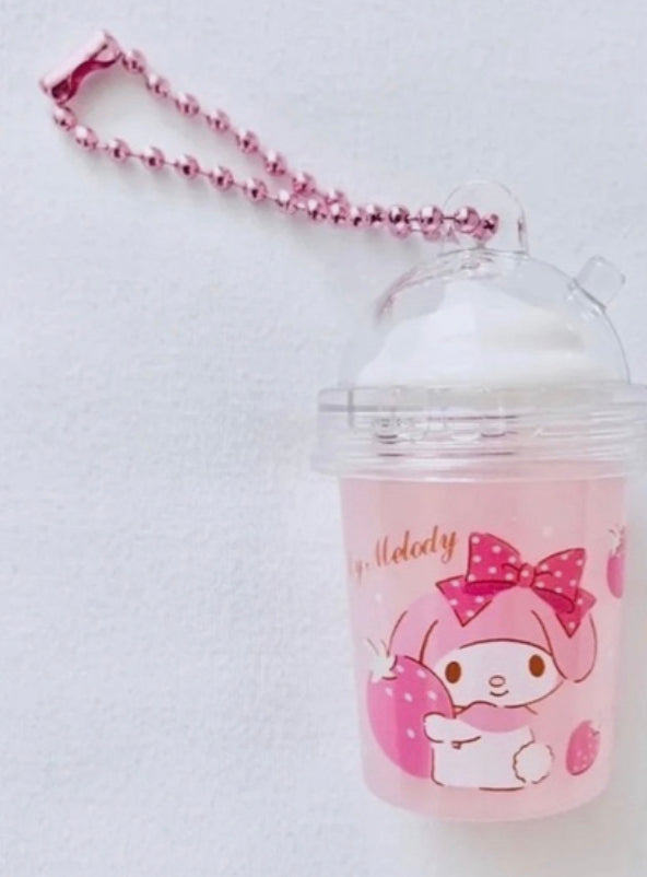 Sanrio Friends My Melody, Hello Kitty, Kiki and Lola, Frappe Key Ring