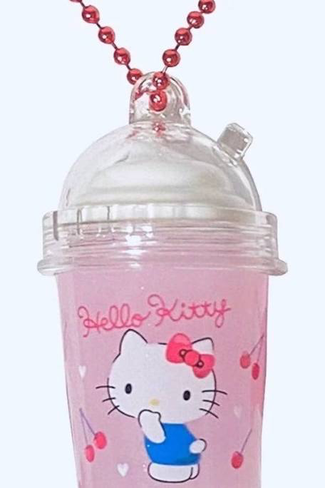Sanrio Friends My Melody, Hello Kitty, Kiki and Lola, Frappe Key Ring
