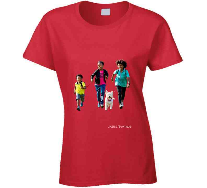 Sibling Fun With Our Ladies T Shirt