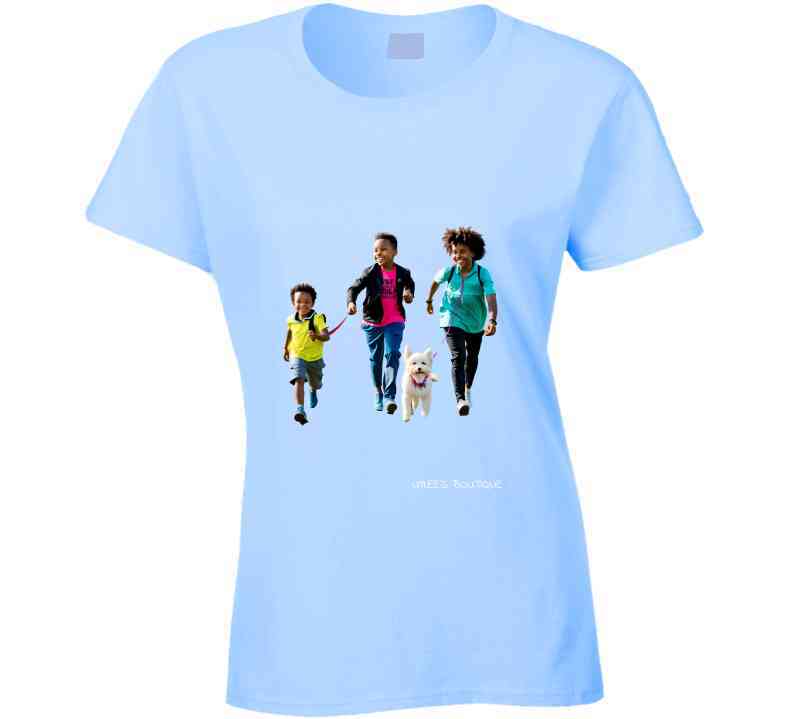 Sibling Fun With Our Ladies T Shirt