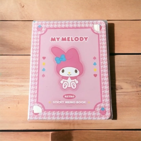 Kawaii Sanrio Convenience Book Stationary and Note Pad, Hello Kitty, My Melody, and Cinnamoroll