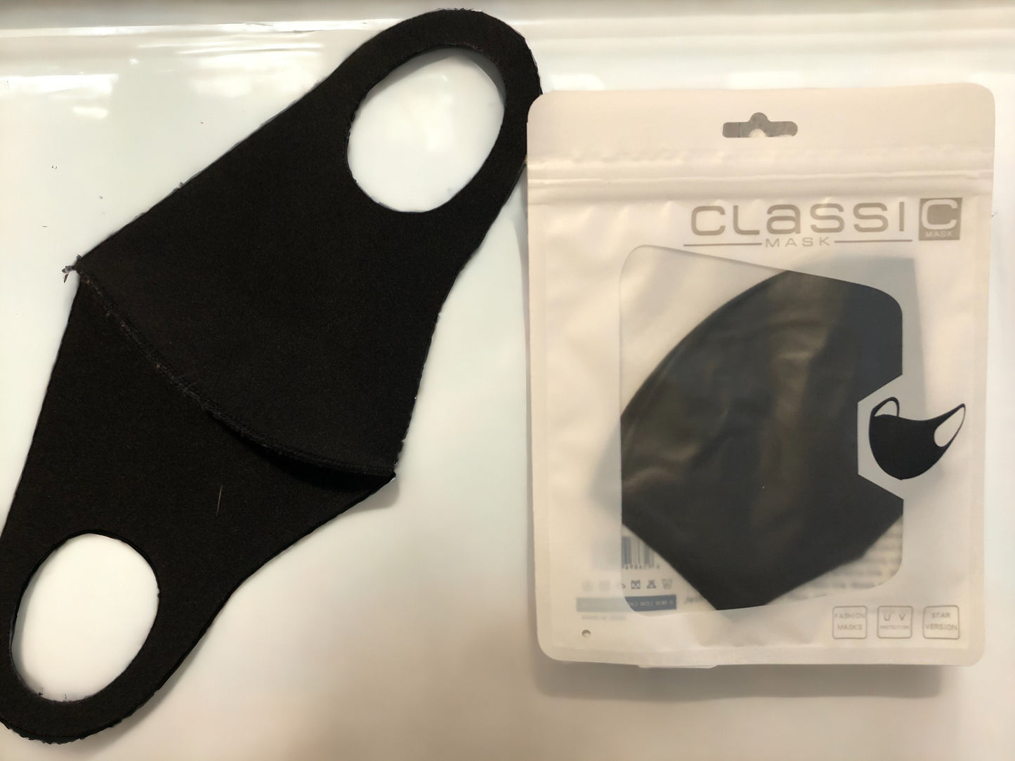Reusable Unisex Face Masks, Black