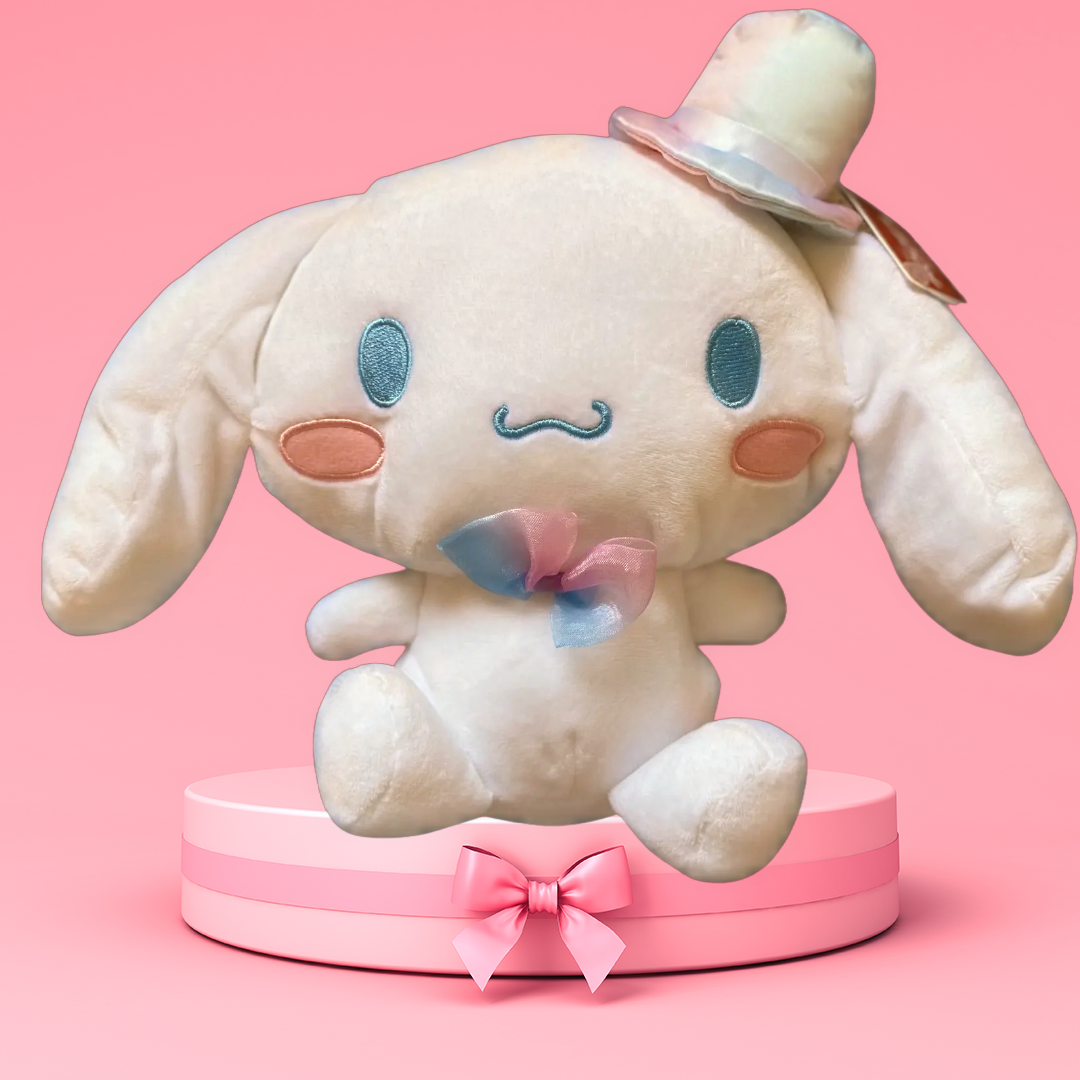 Sanrio Kawaii Colorful Cinnamoroll Stuffed Toy, Hello Kitty Friends