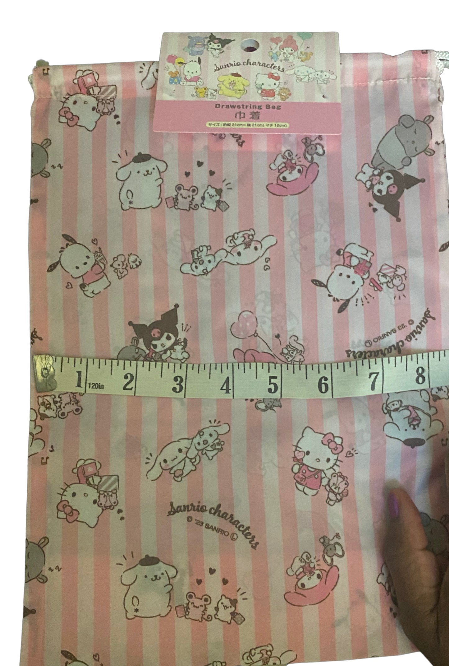 Kawaii Sanrio Friends Drawstring Bag