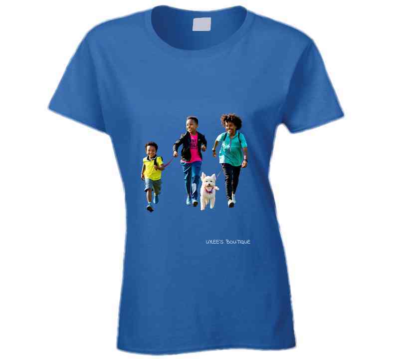 Sibling Fun With Our Ladies T Shirt