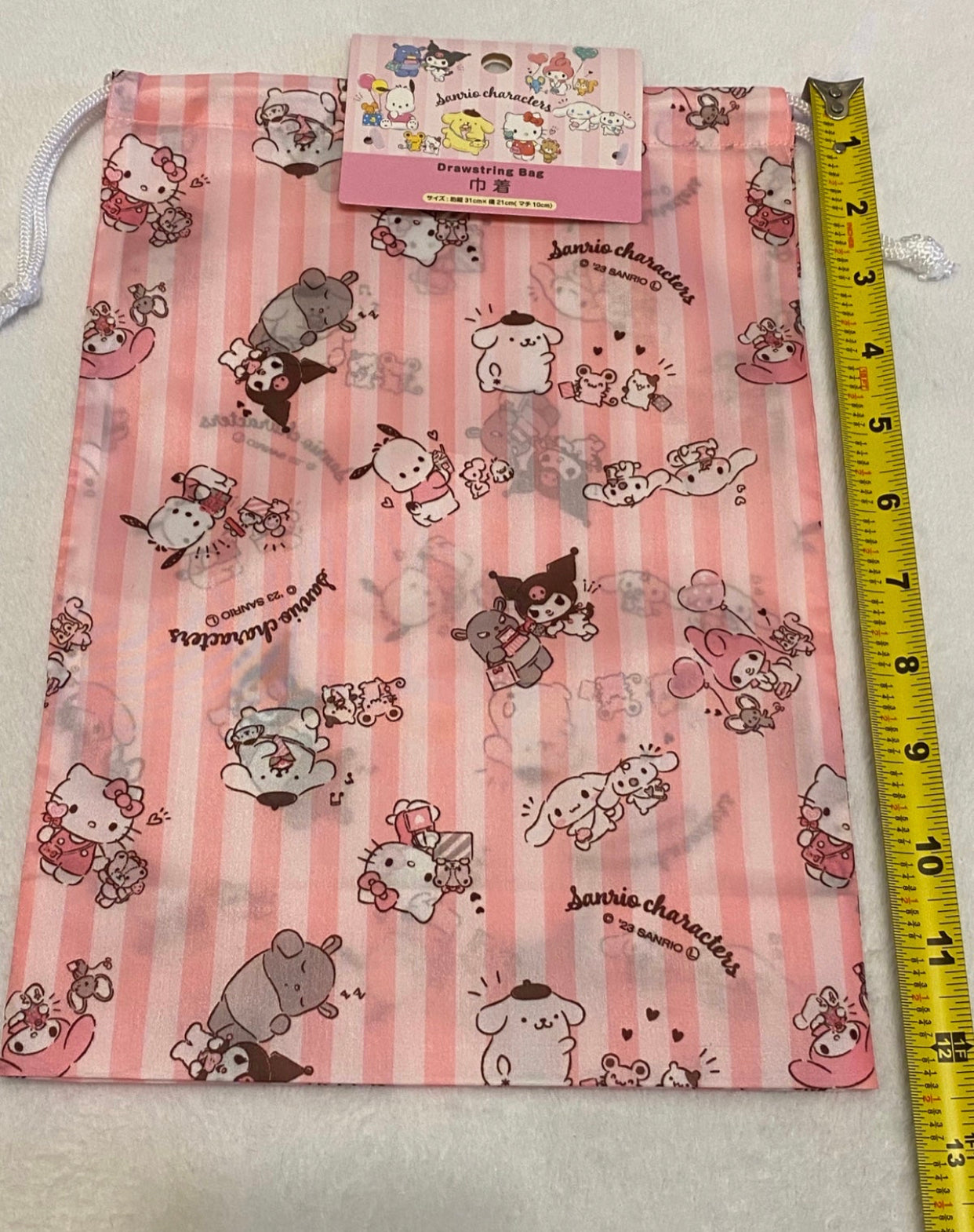 Kawaii Sanrio Friends Drawstring Bag