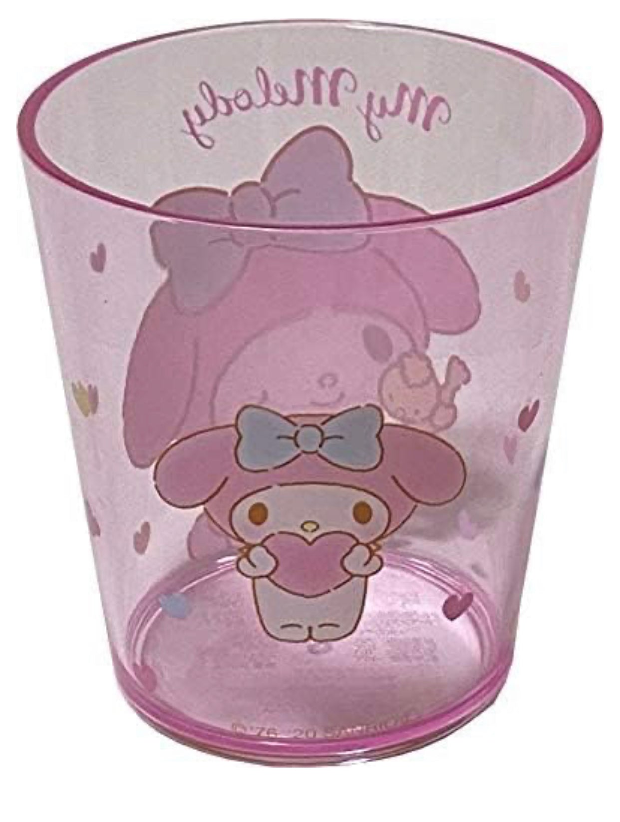 Sanrio Plastic Cup - My Melody - 8.79 fl oz, Pink