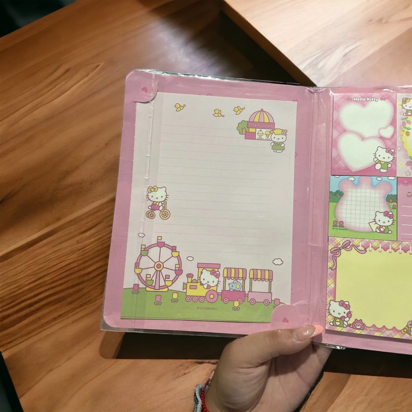 Kawaii Sanrio Convenience Book Stationary and Note Pad, Hello Kitty, My Melody, and Cinnamoroll