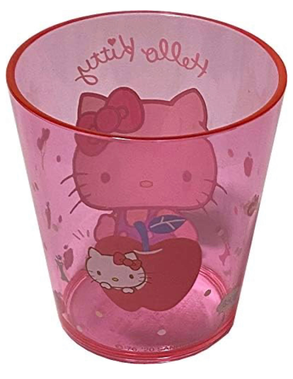 Sanrio Plastic Cup - Hello Kitty - 8.79 fl oz, Red