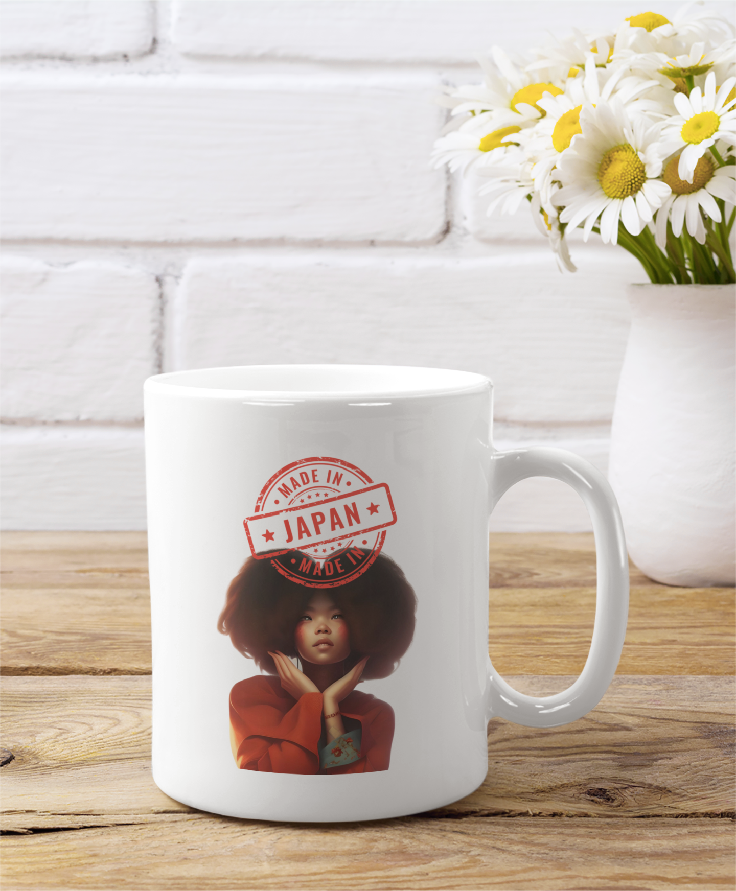 Made In Japan Mug, 16 ounce size Mug
